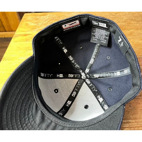 Detroit Tigers New Era Hat Home Cap 59Fifty Fitted 7 1/4 MLB On Field Authentic - Picture 5 of 8